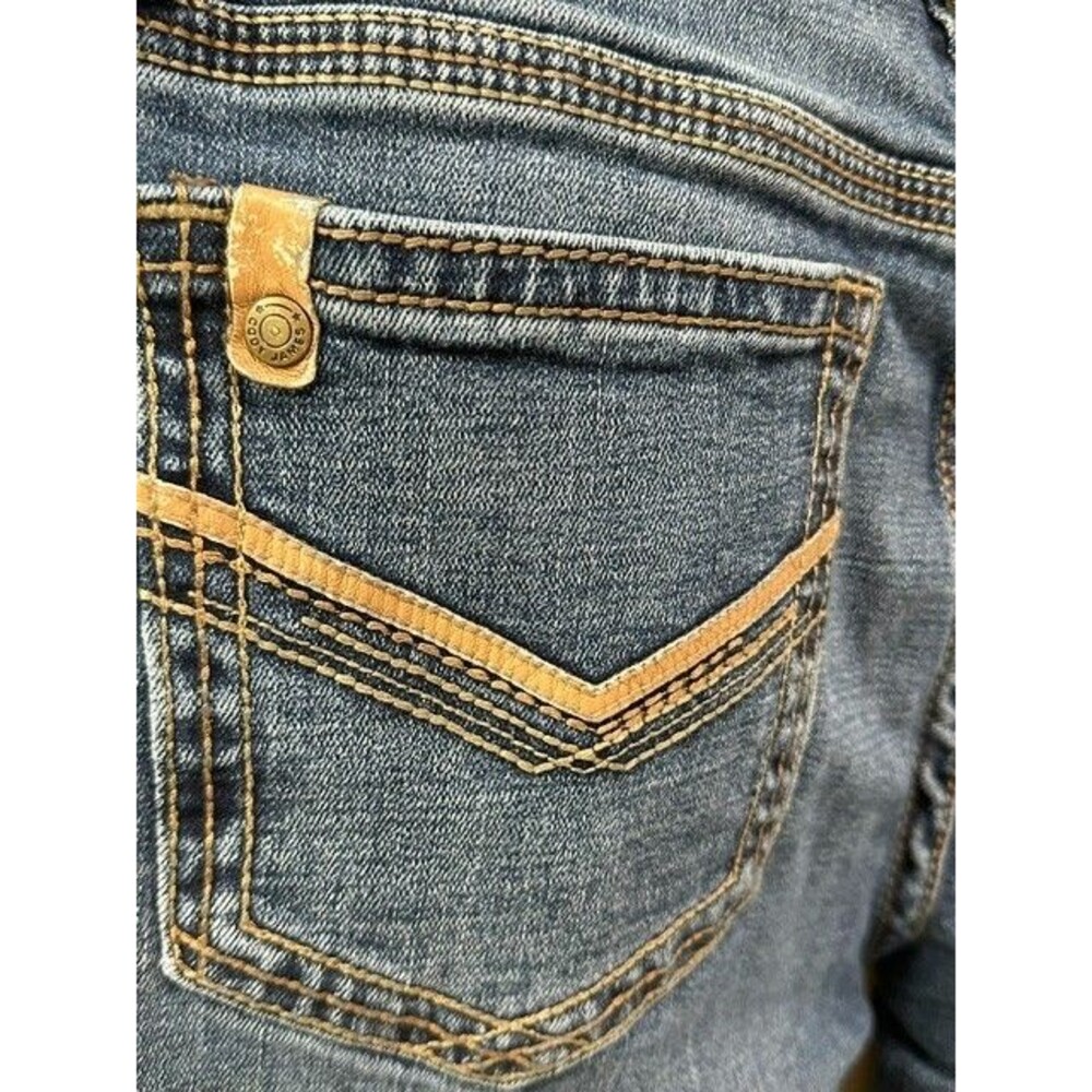 Cody James Men's Bootcut Western Jeans Size 30x34 Medium Wash Blue Cowboy Denim - Picture 6 of 8